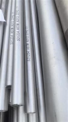 高品質ASTM A312 UNS S31254 254SMOステンレス鋼管をメキシコへ出荷